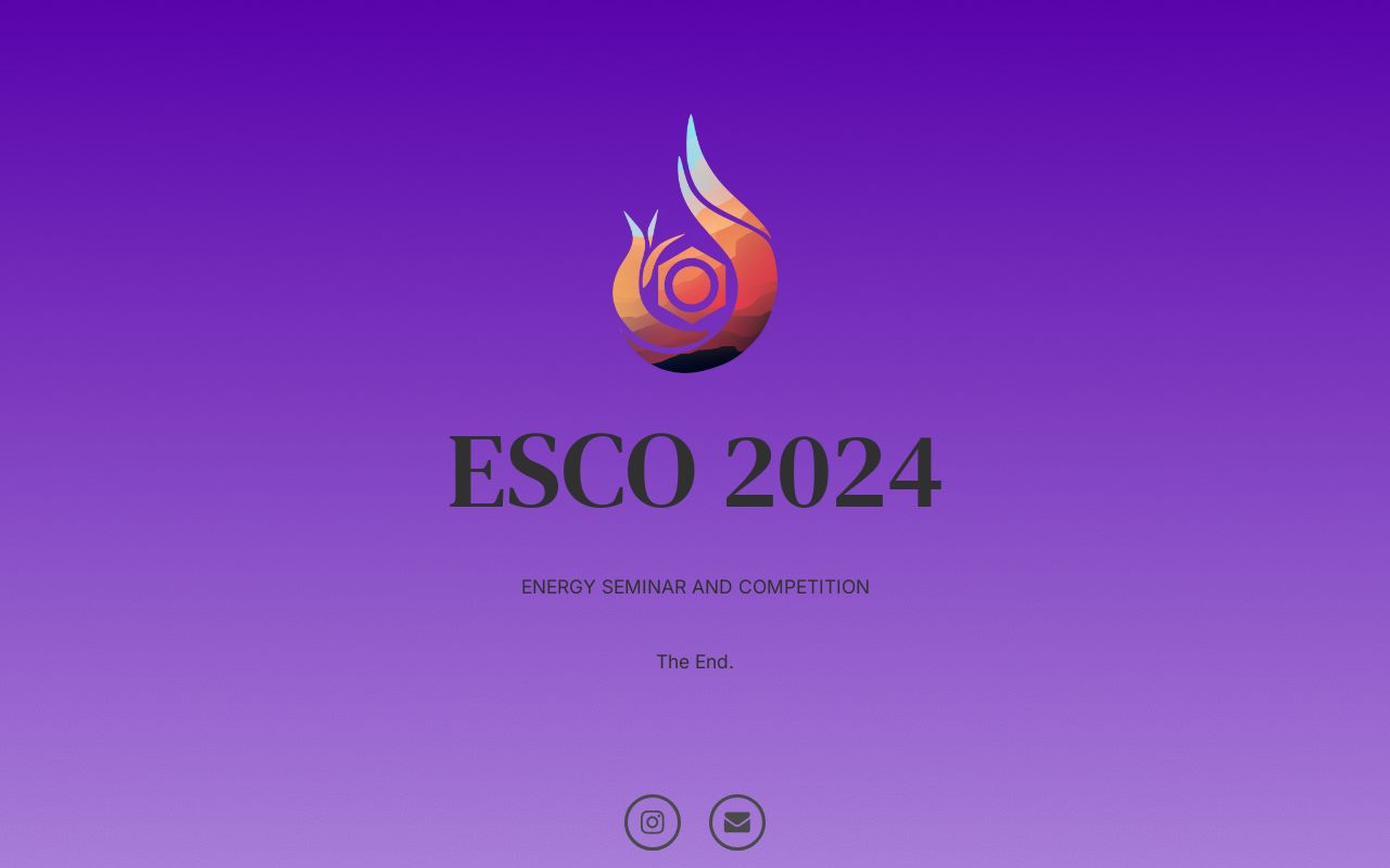 ESCO 2024